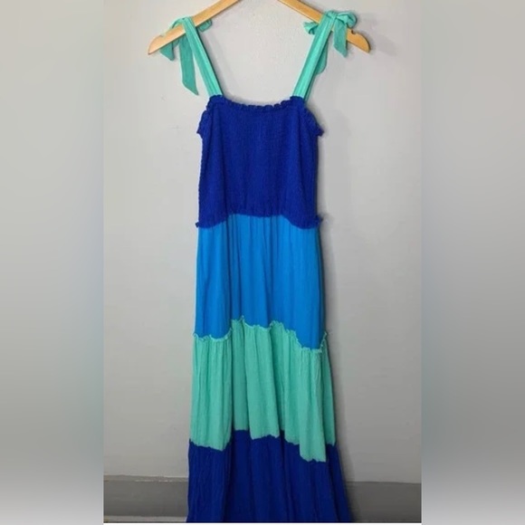 Bebop Color-block Maxi Dress - Picture 2 of 5